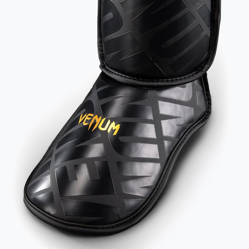 Ochraniacze piszczeli Venum Contender 1.5 XT 3D Shin black/gold 3