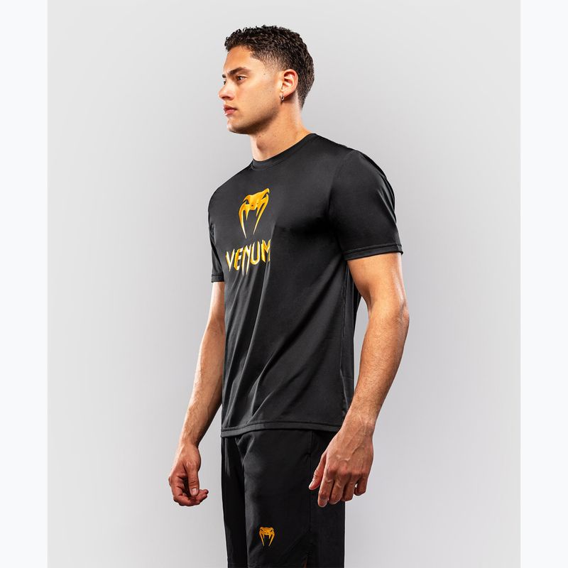 Koszulka męska Venum Classic Dry Tech black/gold 3