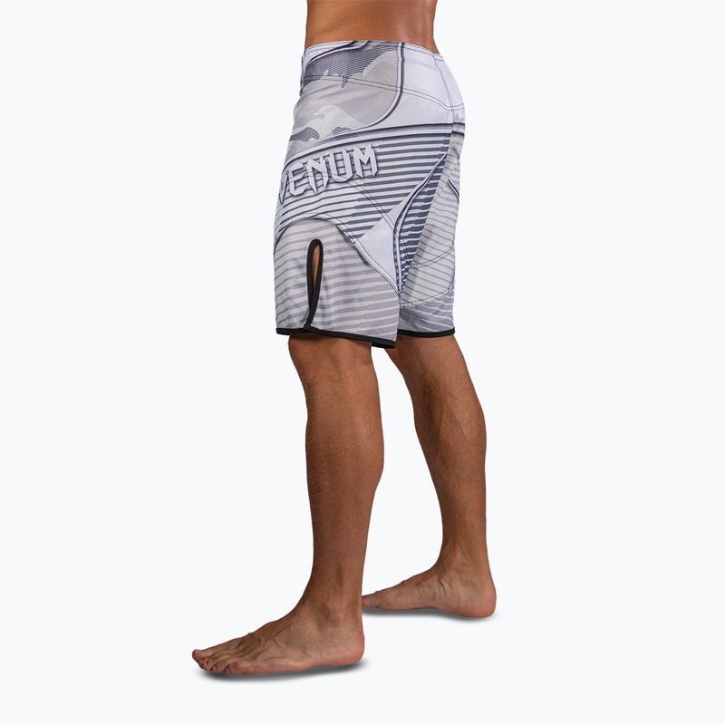 Spodenki treningowe męskie Venum Camo Hero Fight white/light grey 3