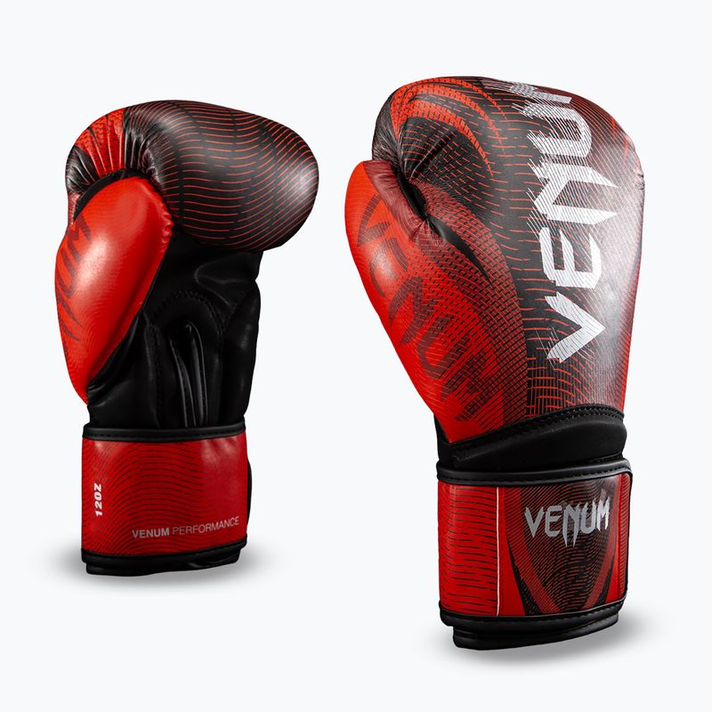 Rękawice bokserskie Venum Galactic 3.0 Boxing red/silver