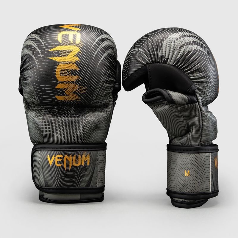 Rękawice sparingowe Venum Galactic 3.0 Sparring black/gold 2