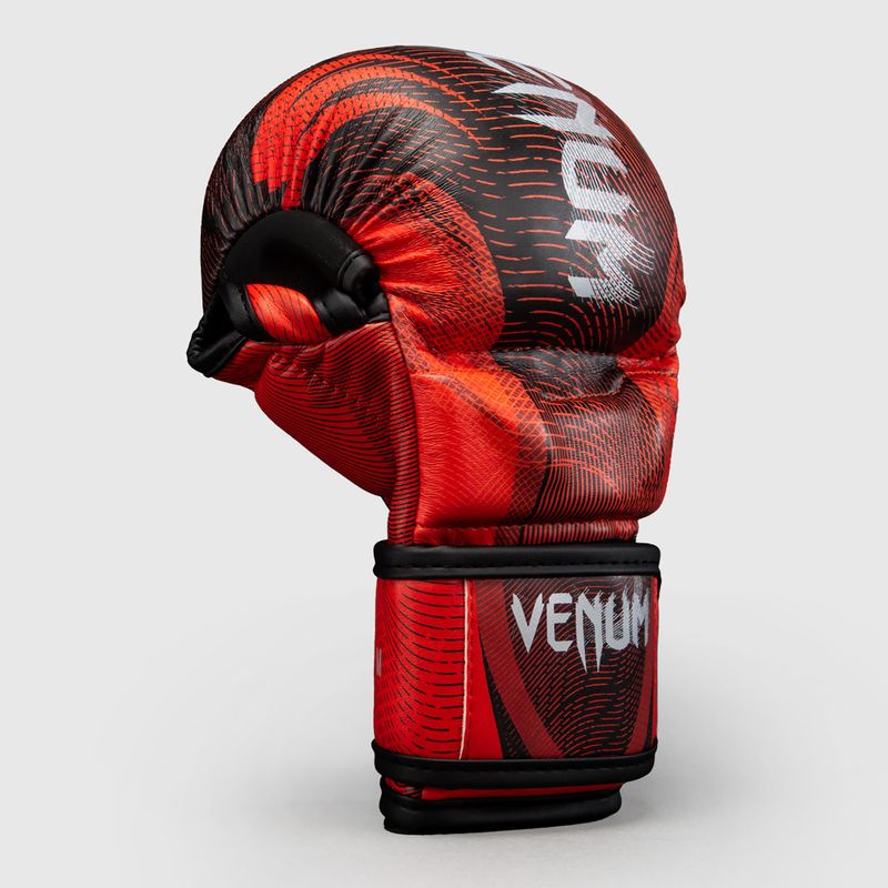 Rękawice sparingowe Venum Galactic 3.0 Sparring red/slver 3