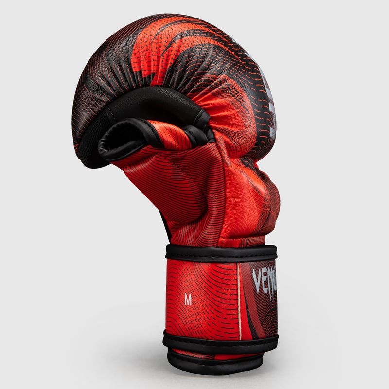 Rękawice sparingowe Venum Galactic 3.0 Sparring red/slver 4
