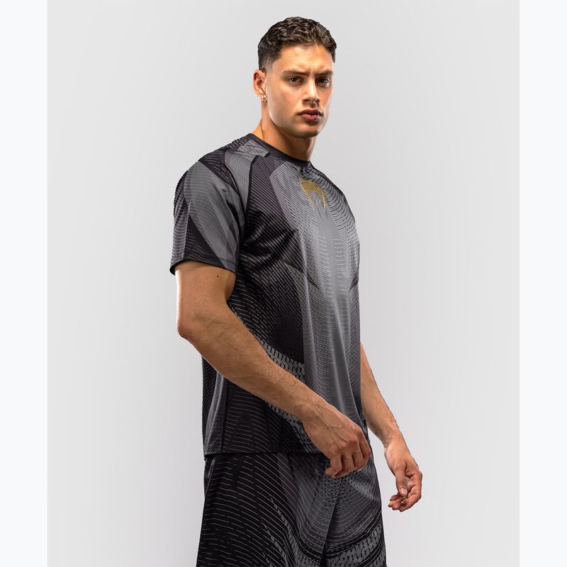 Koszulka męska Venum Galactic 3.0 Dry Tech black/gold 4