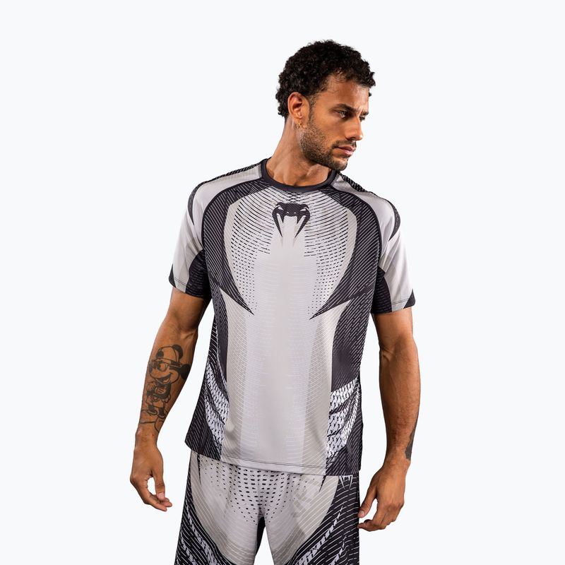 Koszulka męska Venum Galactic 3.0 Dry Tech off white/black