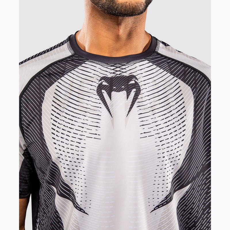 Koszulka męska Venum Galactic 3.0 Dry Tech off white/black 5