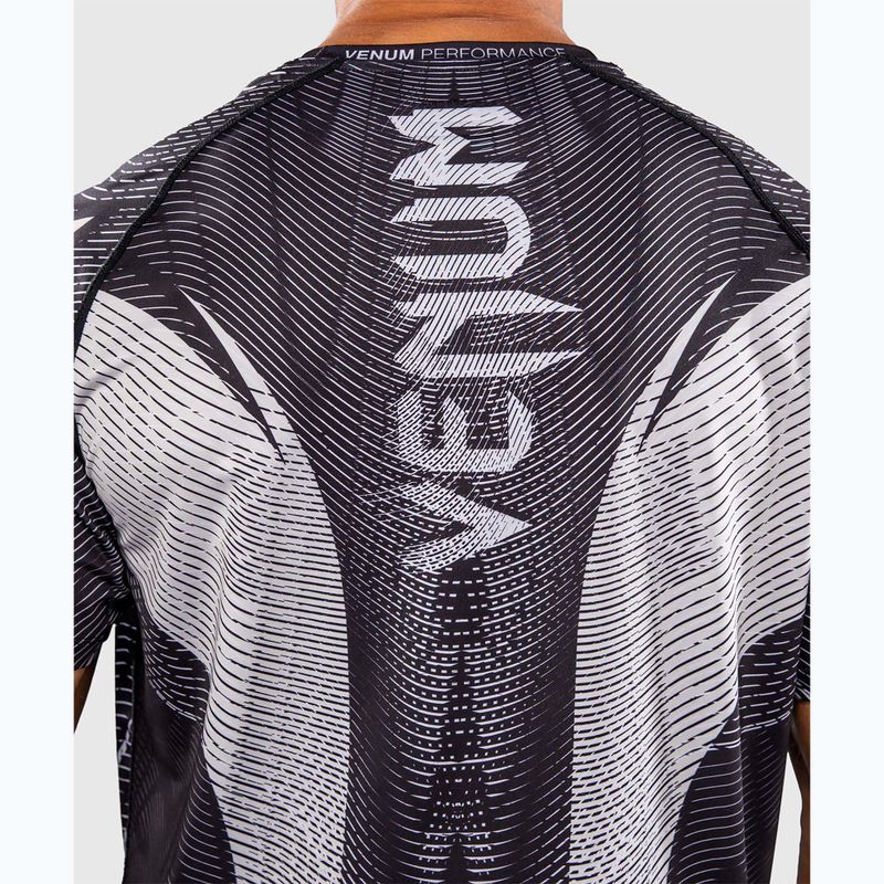 Koszulka męska Venum Galactic 3.0 Dry Tech off white/black 6