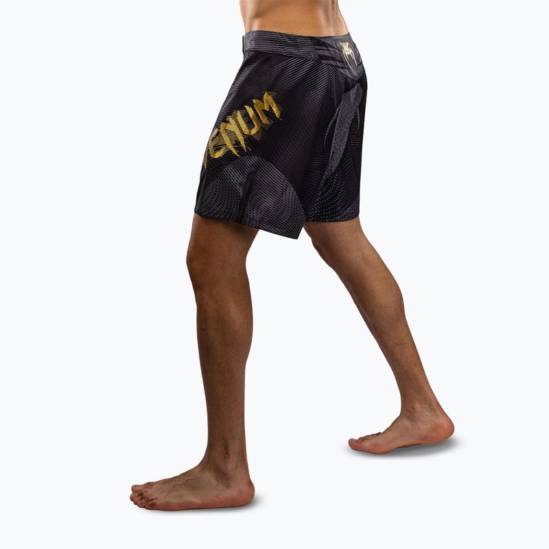 Spodenki treningowe męskie Venum Galactic 3.0 Fight black/gold 4