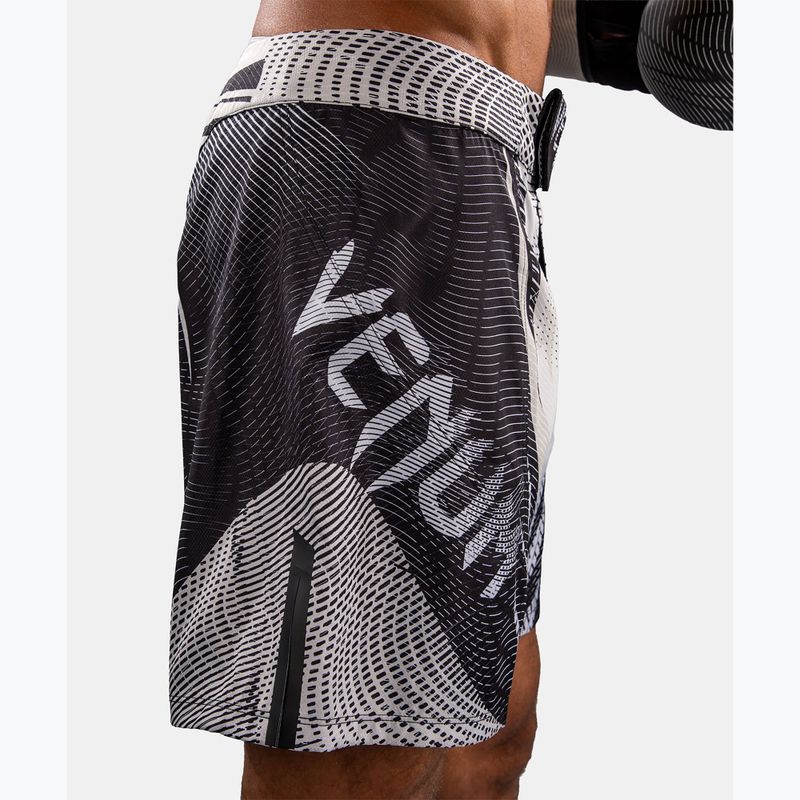 Spodenki treningowe męskie Venum Galactic 3.0 Fight off white/black 8
