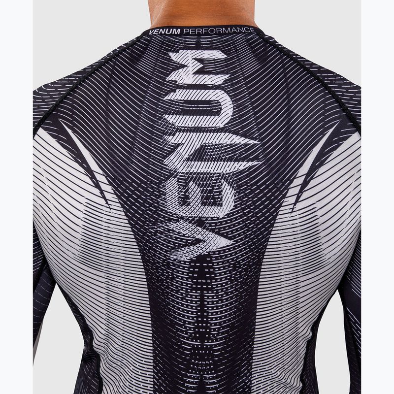 Rashguard męski długi rękaw Venum Galactic 3.0 Rashguard LS off white/black 6