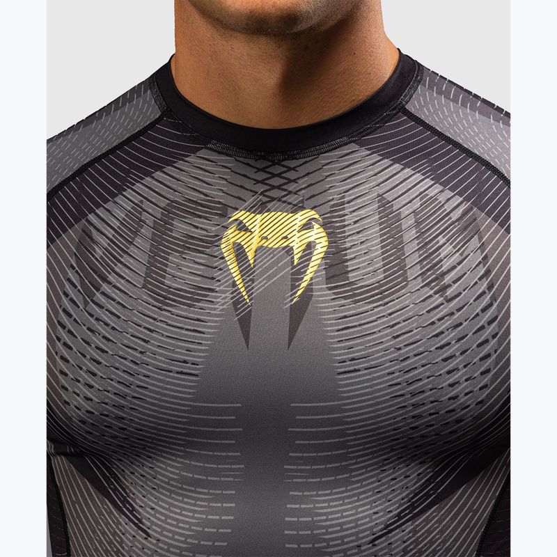 Rashguard męski Venum Galactic 3.0 Rashguard SS black/gold 5