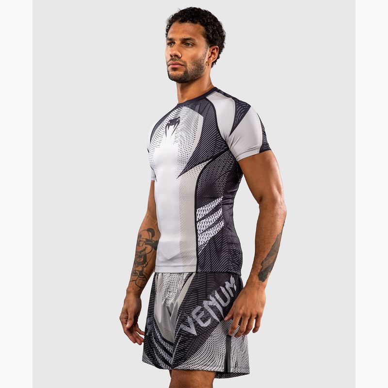 Rashguard męski Venum Galactic 3.0 Rashguard SS off white/black 4