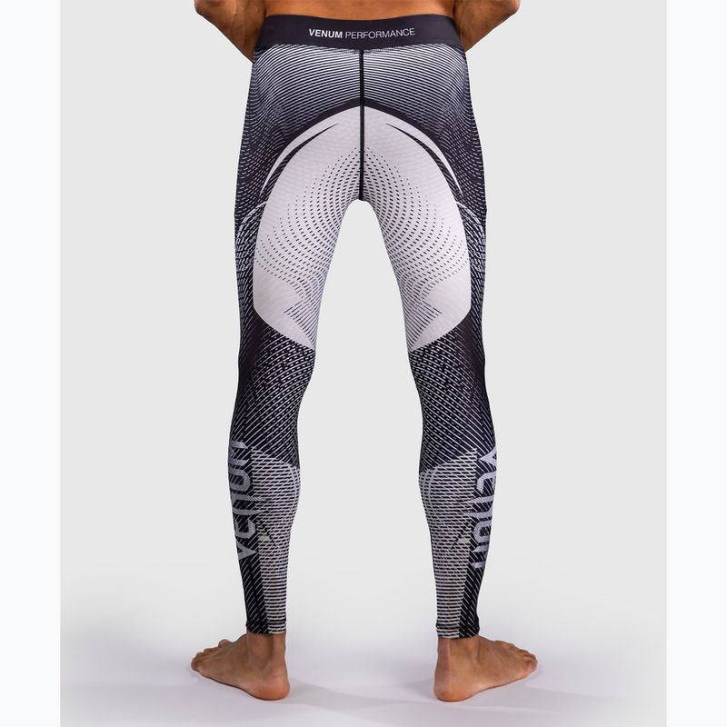 Legginsy treningowe męskie Venum Galactic 3.0 Spats off white/black 3