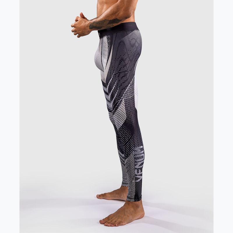 Legginsy treningowe męskie Venum Galactic 3.0 Spats off white/black 5