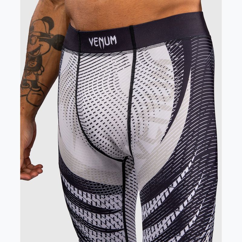 Legginsy treningowe męskie Venum Galactic 3.0 Spats off white/black 6
