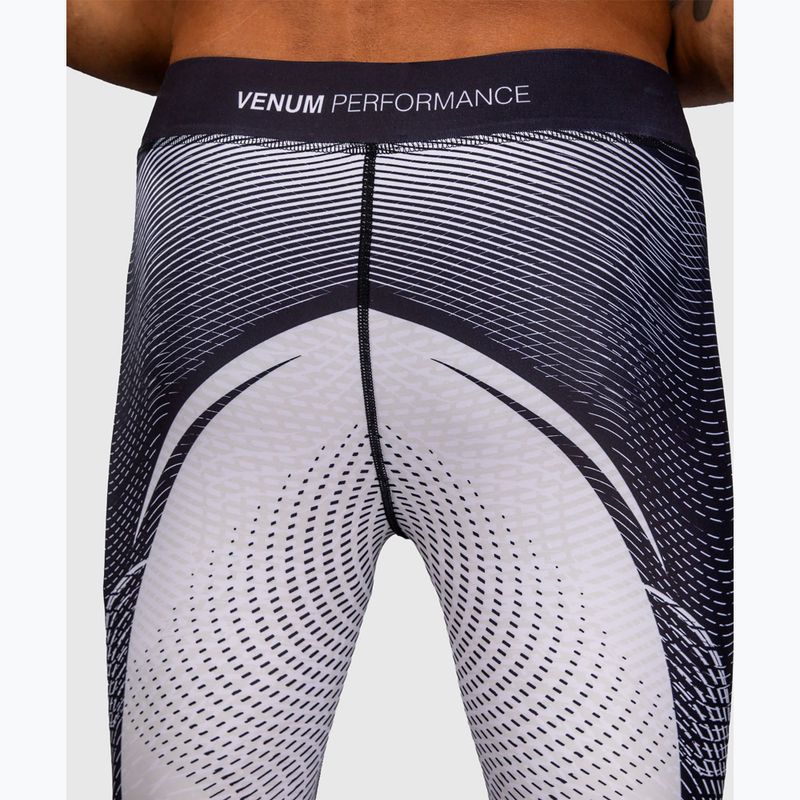 Legginsy treningowe męskie Venum Galactic 3.0 Spats off white/black 7