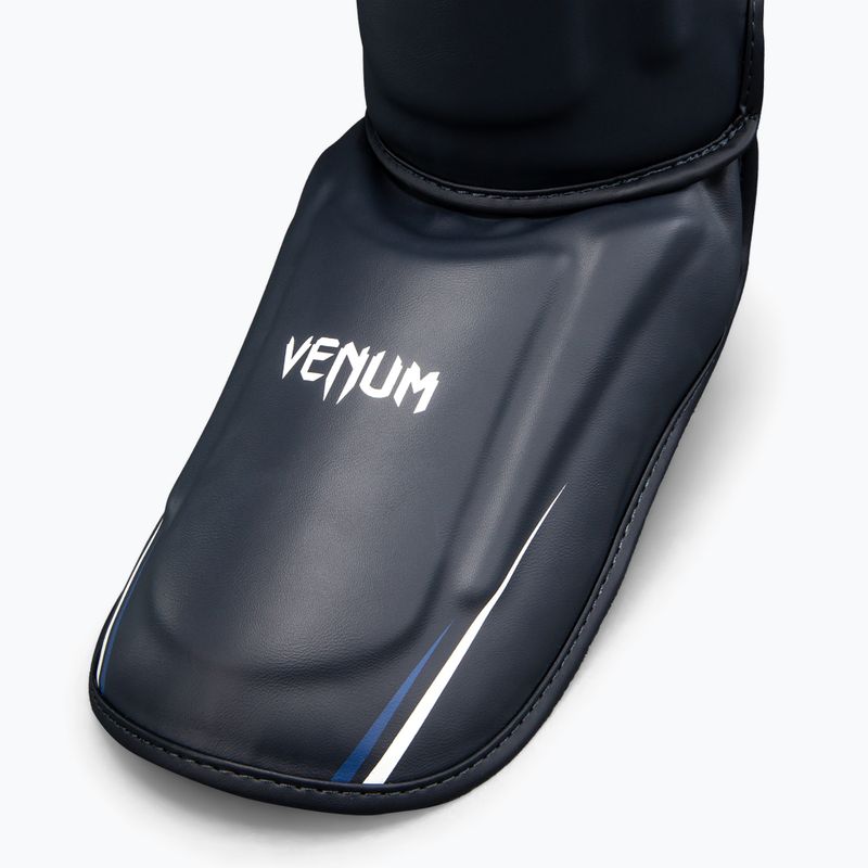 Ochraniacze piszczeli Venum G-Core Shin navy blue/white 4