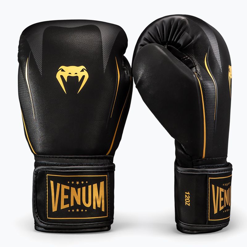 Rękawice bokserskie Venum G-Core Boxing black/gold 2