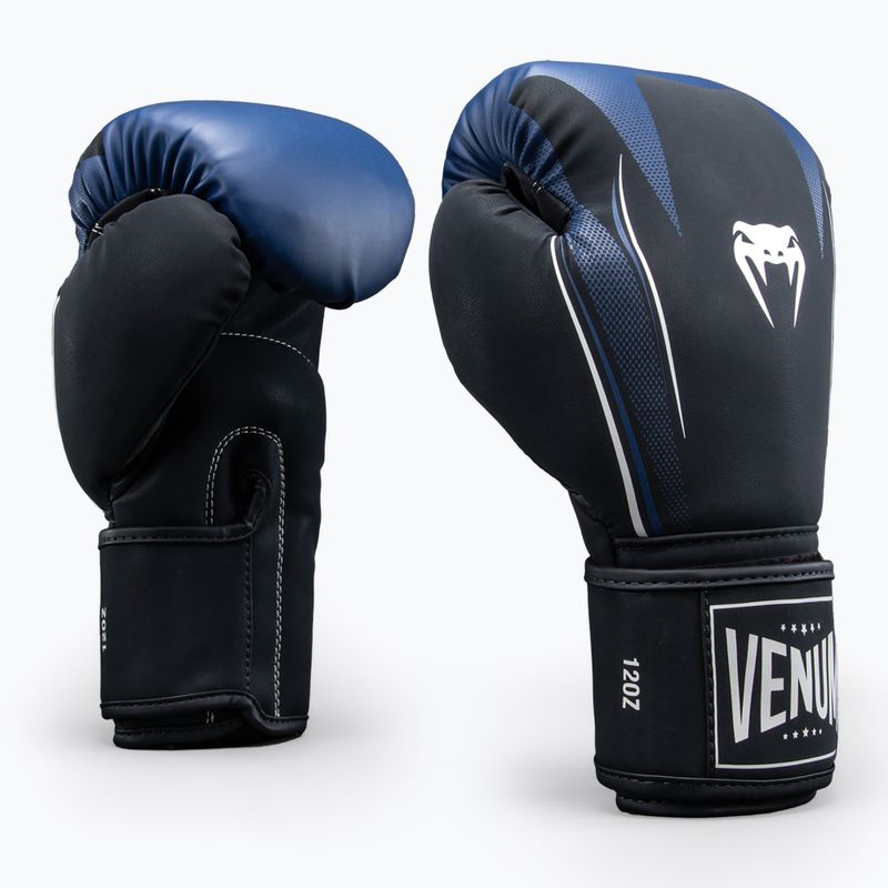 Rękawice bokserskie Venum G-Core Boxing navy blue/white 2