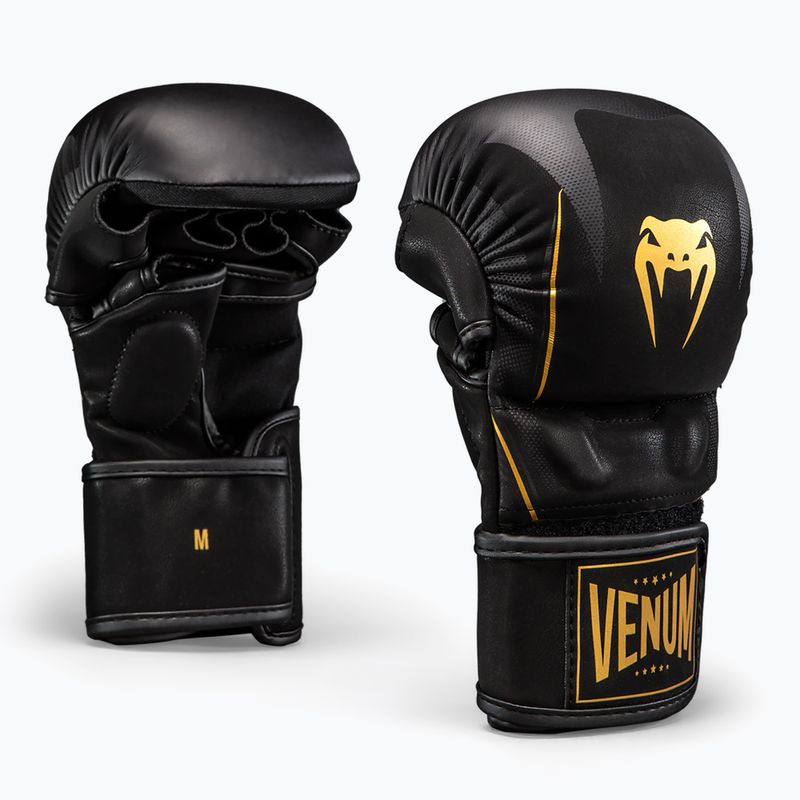 Rękawice MMA Venum G-Core Sparring black/gold 2