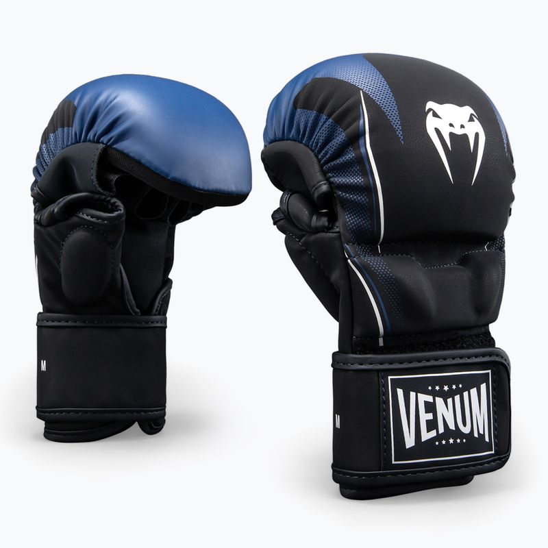 Rękawice MMA Venum G-Core Sparring navy blue/white