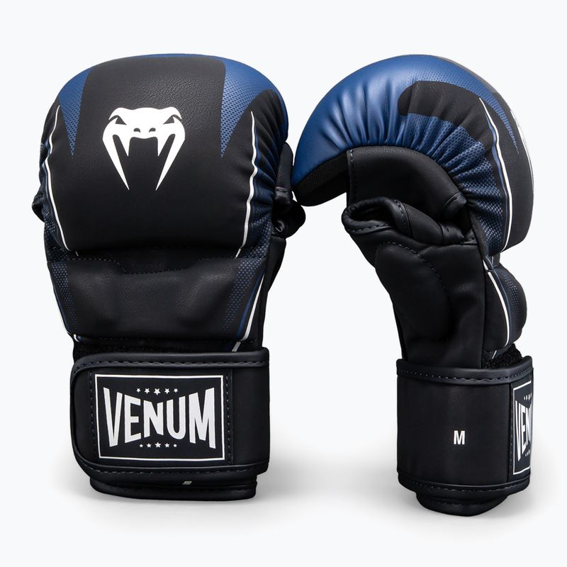 Rękawice MMA Venum G-Core Sparring navy blue/white 2