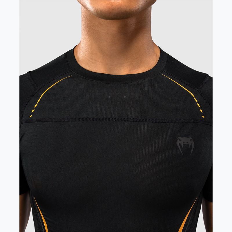 Rashguard męski Venum G-Core Rashguard SS black/gold 5