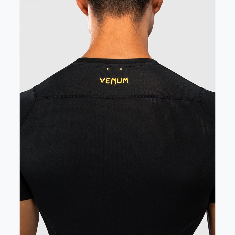 Rashguard męski Venum G-Core Rashguard SS black/gold 6