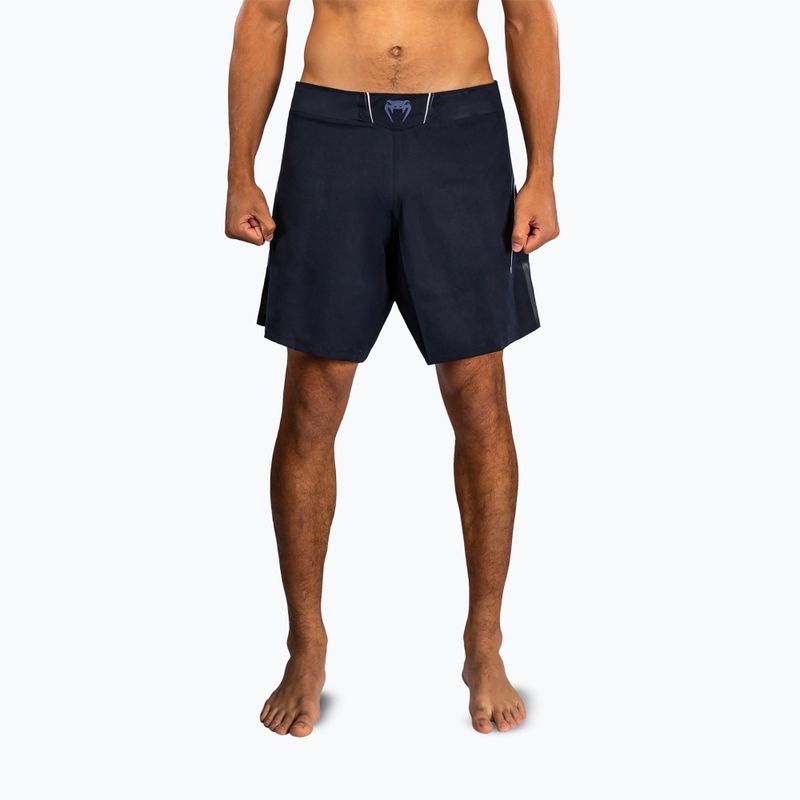 Spodenki treningowe męskie Venum G-Core Fight navy blue/white