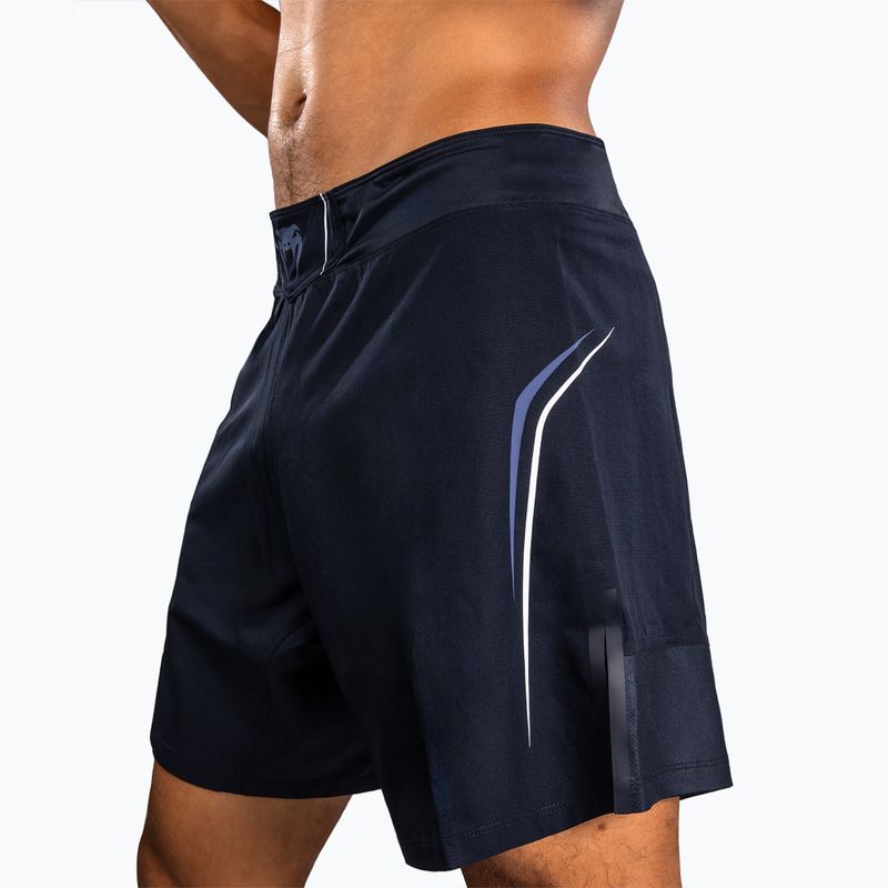 Spodenki treningowe męskie Venum G-Core Fight navy blue/white 6