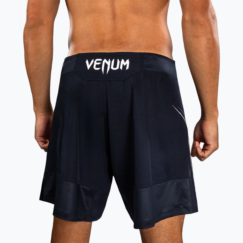 Spodenki treningowe męskie Venum G-Core Fight navy blue/white 7