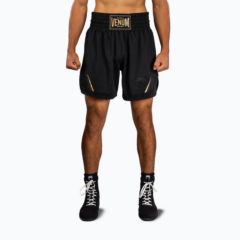 Spodenki treningowe męskie Venum G-Core Boxing black/gold