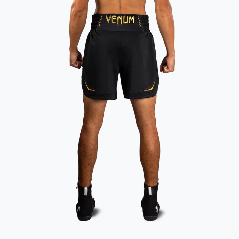 Spodenki treningowe męskie Venum G-Core Boxing black/gold 3