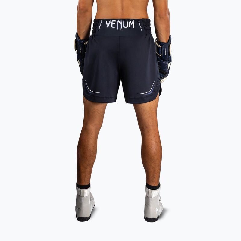 Spodenki treningowe męskie Venum G-Core Boxing navy blue/white 3