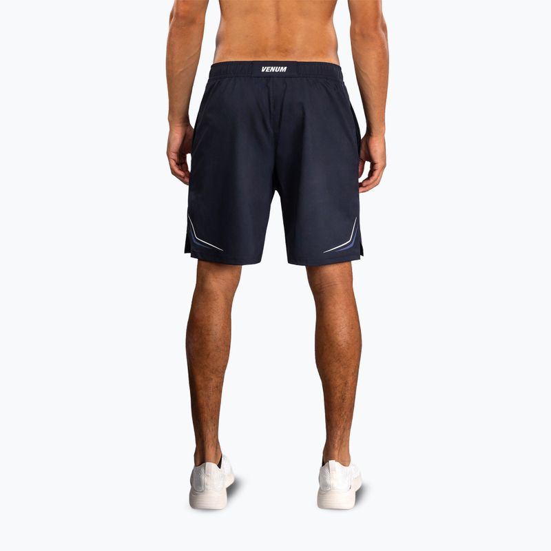 Spodenki treningowe męskie Venum G-Core Training navy blue/white 3