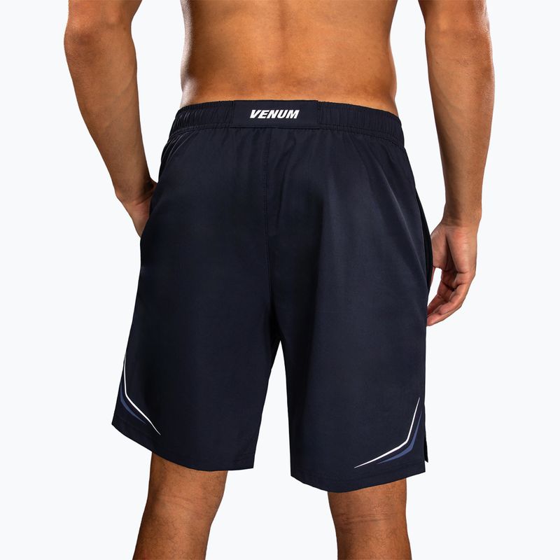 Spodenki treningowe męskie Venum G-Core Training navy blue/white 6