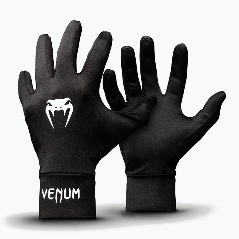 Rękawice wewnętrzne Venum Liners black 2