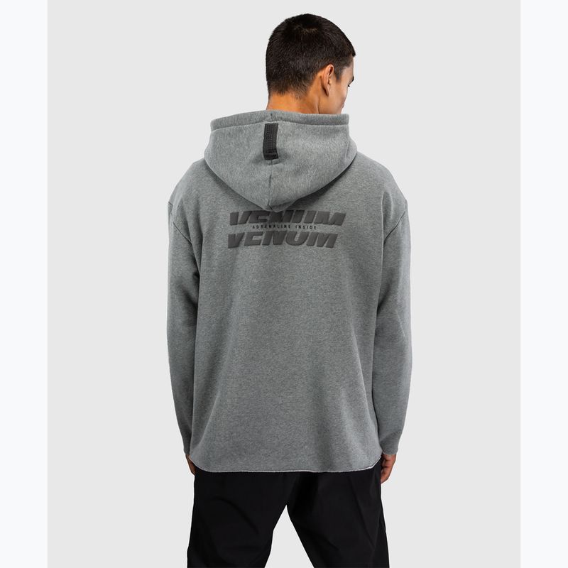 Bluza męska Venum Divide Winter Hoodie heather grey 3