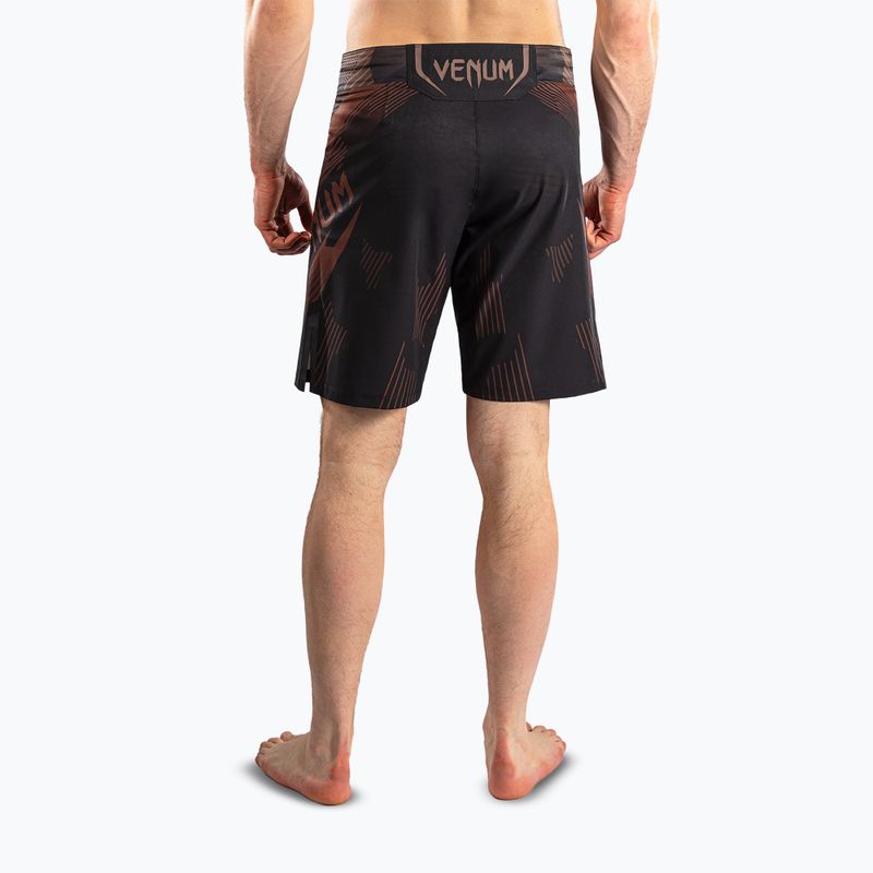 Spodenki treningowe męskie Venum No-Gi 6.0 Fight black/brown 3
