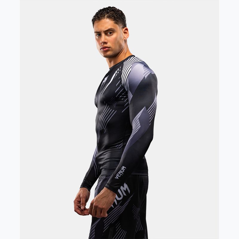 Rashguard męski długi rękaw Venum No-Gi 6.0 Rashguard black/white 3