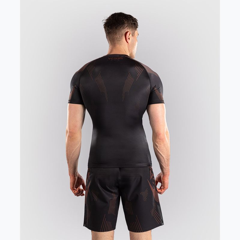 Rashguard męski Venum No-Gi 6.0 Rashguard black/brown 3
