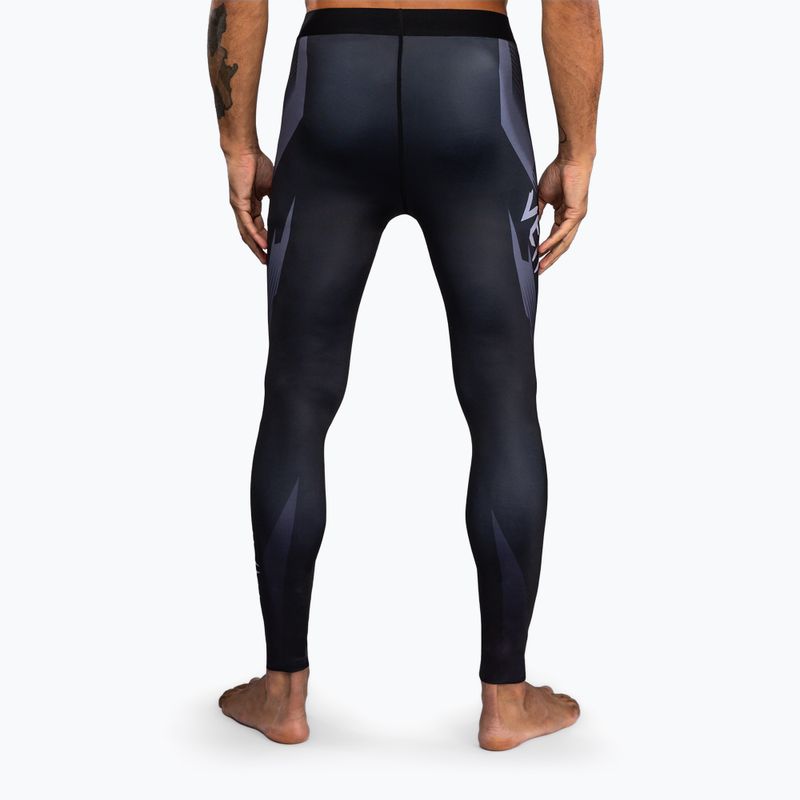 Legginsy treningowe męskie Venum No-Gi 6.0 Spats black/grey 3