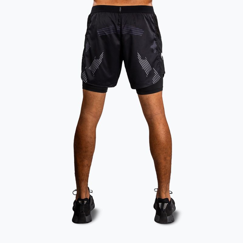 Spodenki treningowe męskie Venum No-Gi 6.0 Training black/white 3