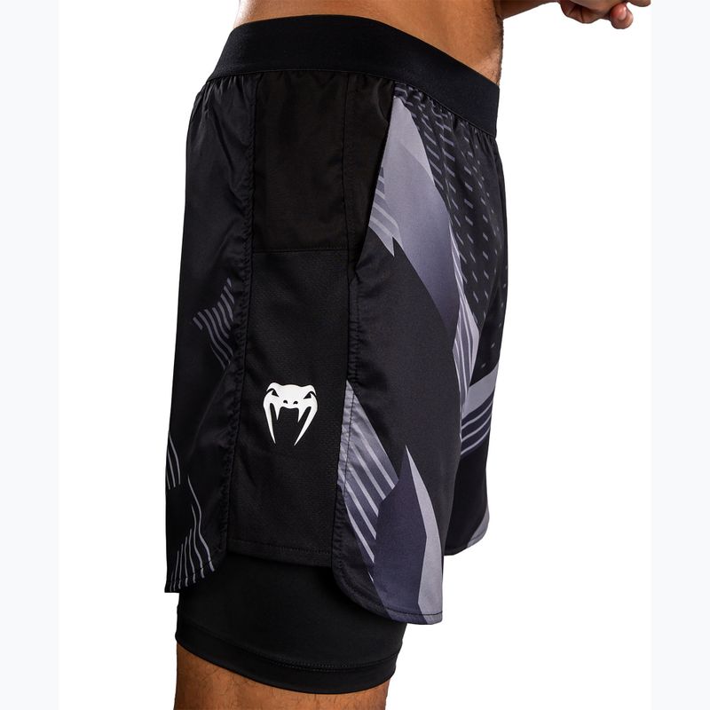 Spodenki treningowe męskie Venum No-Gi 6.0 Training black/white 7