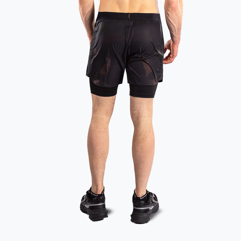 Spodenki treningowe męskie Venum No-Gi 6.0 Training black/brown 2