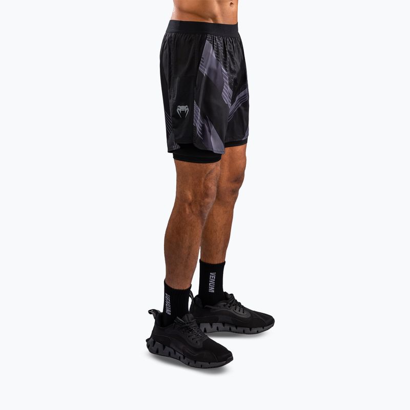 Spodenki treningowe męskie Venum No-Gi 6.0 Training black/grey 5
