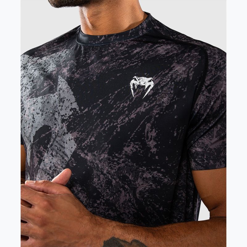 Koszulka męska Venum Rage & Workout Dry Tech black/grey 6