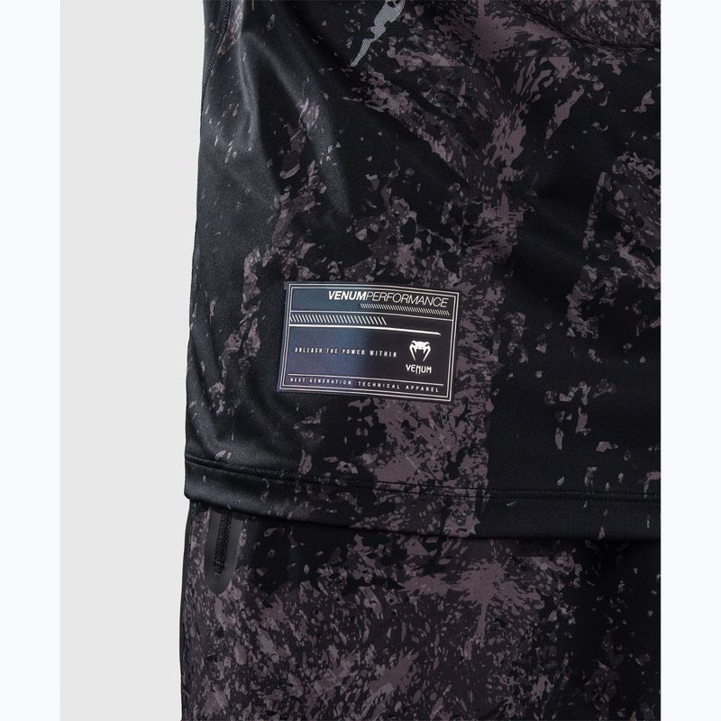 Koszulka męska Venum Rage & Workout Dry Tech black/grey 7