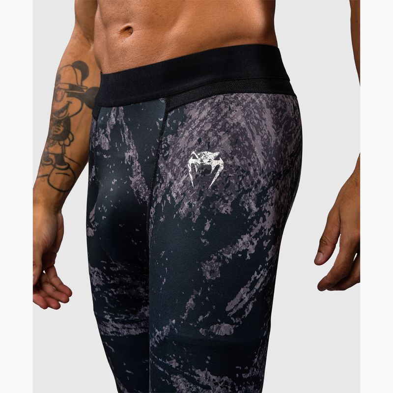 Spodnie treningowe męskie Venum Rage & Workout Compression black/grey 4