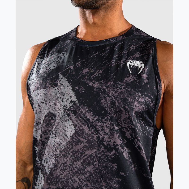 Koszulka męska Venum Rage & Workout Dry Tech Tank Top black/grey 5